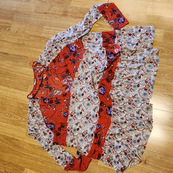 Free People Isabelle mesh baby doll swing top sz small - Picture 1 of 3